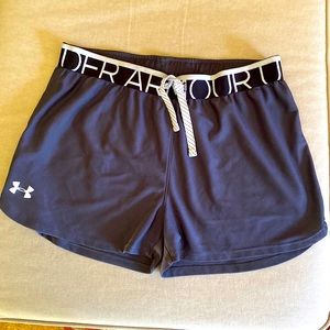 Under Armour Youth Girls Play Up Shorts